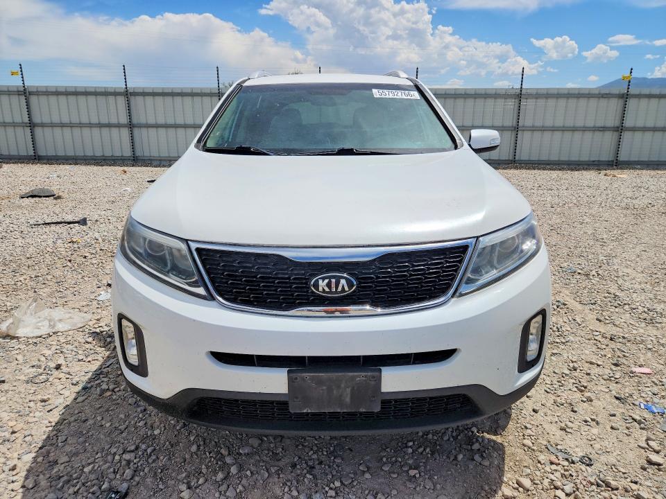 2015 Kia Sorento VIN 5XYKTCA67FG597381 COPART salvage auction — SIDE, Ut - Salvage Certificate, sold $1,450 on 2026-07-02 (photo 5)