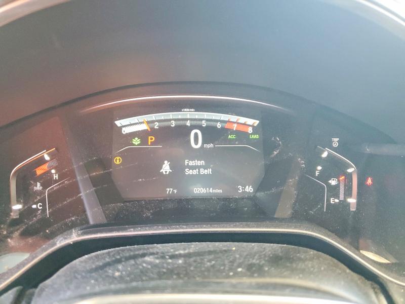 2018 Honda Cr-v VIN 7FARW1H98JE026061 COPART salvage auction — FRONT END, Ca - Salvage Certificate, sold $11,500 on 2026-07-07 (photo 9)