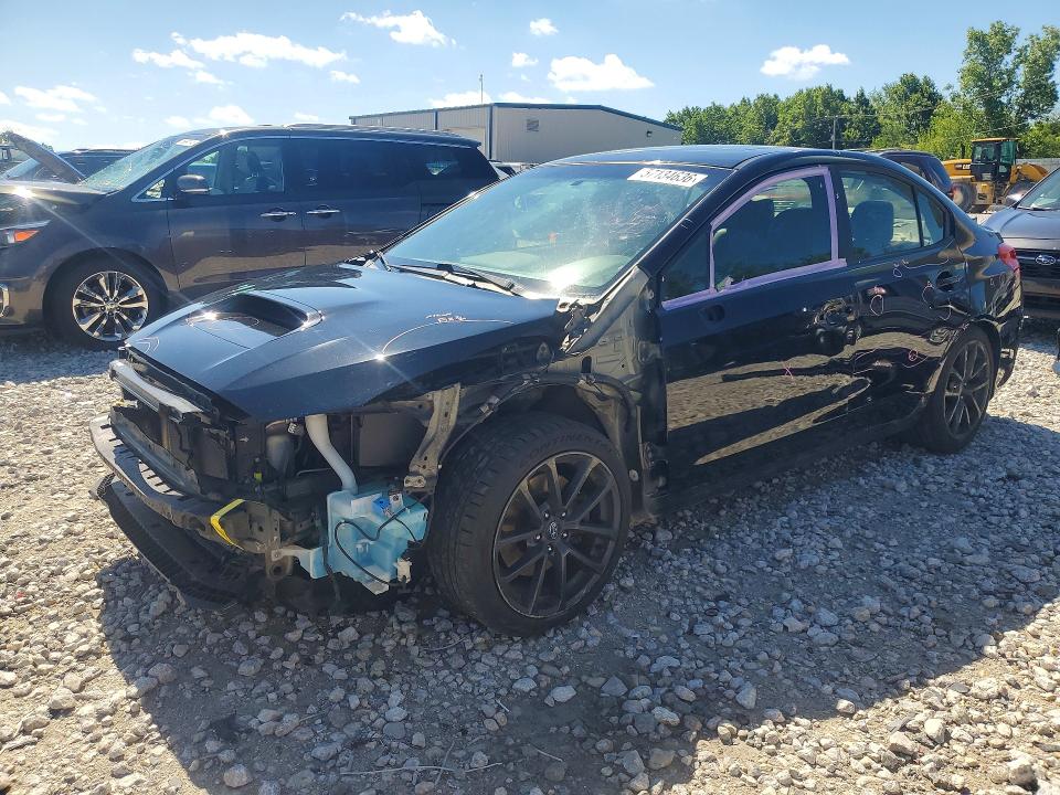 2018 Subaru Wrx VIN JF1VA1H64J9808386 COPART salvage auction — FRONT END, Mi - Certificate Of Title, sold $2,300 on 2026-07-23 (photo 1)