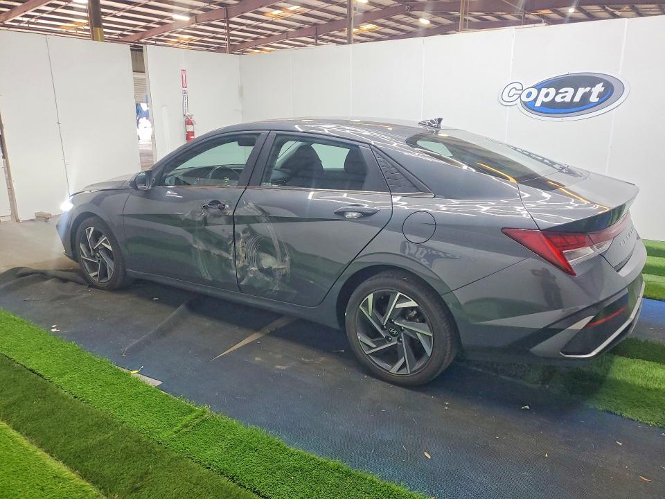 2025 Hyundai Elantra VIN KMHLS4DG2SU904980 COPART salvage auction — SIDE, FL - CERTIFICATE OF TITLE (P), sold $6,000 on 2026-07-15 (photo 2)