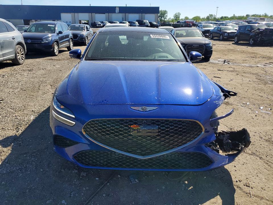 2025 Genesis VIN KMTG54SE3SU154277 COPART salvage auction — FRONT END, Mi - Certificate Of Title, sold $8,300 on 2026-07-28 (photo 5)