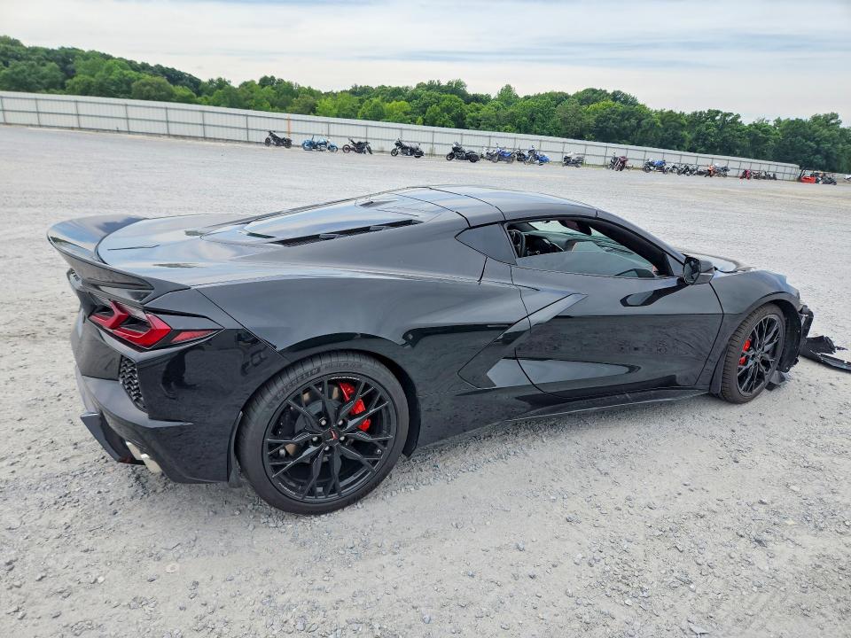 2023 Chevrolet Corvette VIN 1G1YB2D42P5127375 COPART salvage auction — FRONT END, Nc - Salvage Certificate Of Title, sold $34,500 on 2026-08-26 (photo 3)