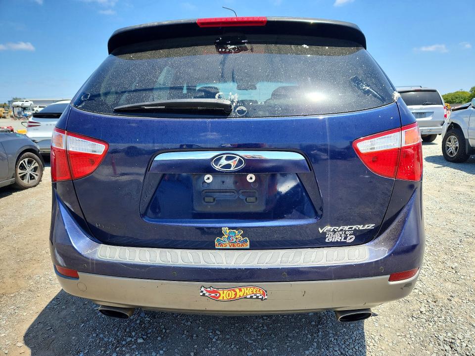 2011 Hyundai Veracruz VIN KM8NU4CC8BU165101 COPART salvage auction — MINOR DENT/SCRATCHES, Ca - Dis/Dlr/Exp Only Clean Title, sold $775 on 2026-07-10 (photo 6)