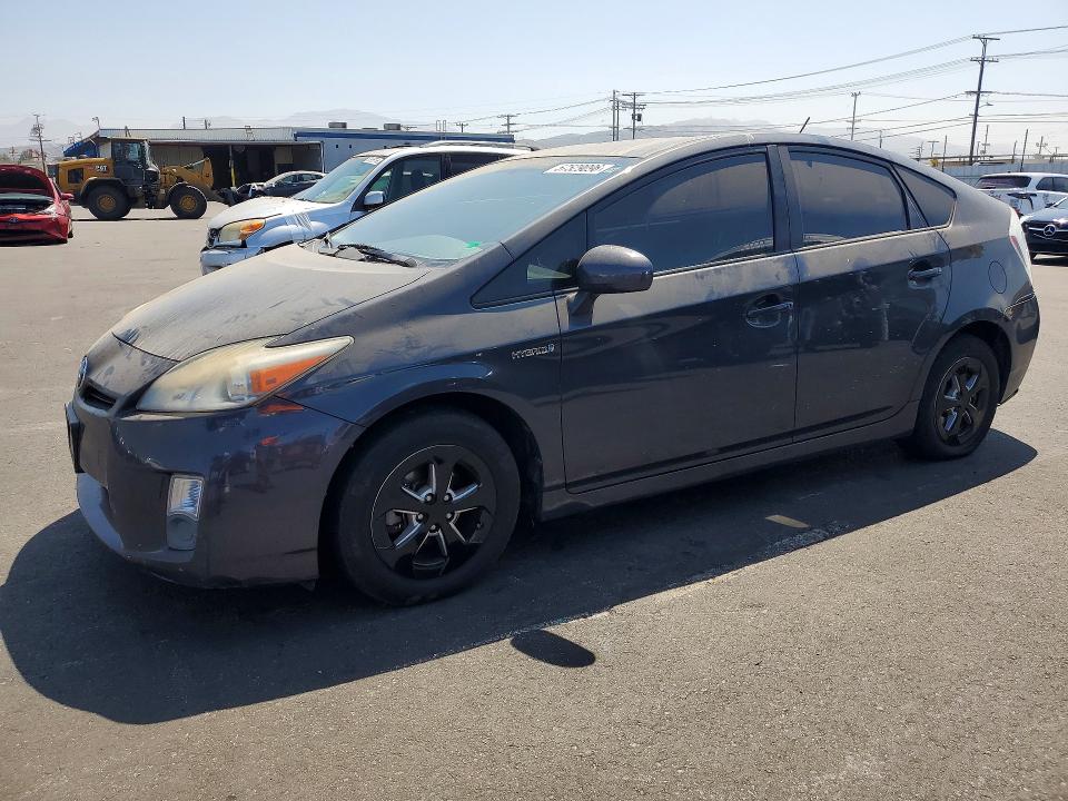 2010 Toyota Prius VIN JTDKN3DU1A0051307 COPART salvage auction — FRONT END, Ca - Salvage Certificate, sold $1,100 on 2026-07-06 (photo 1)