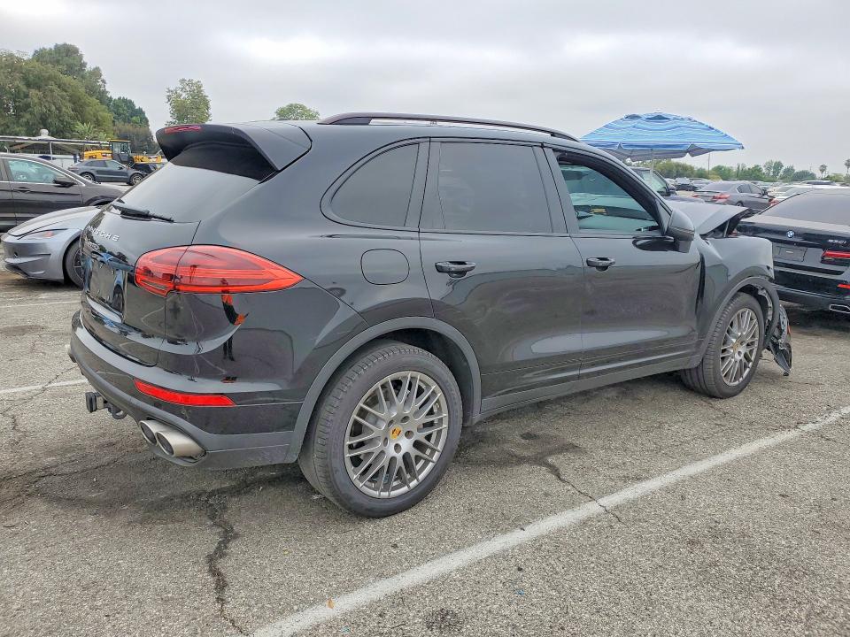 2018 Porsche Cayenne VIN WP1AB2A20JLA61311 COPART salvage auction — FRONT END, CA - SALVAGE CERTIFICATE, sold $4,050 on 2026-07-31 (photo 3)