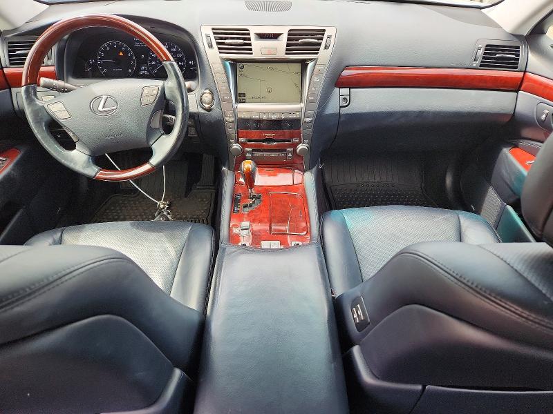 2007 Lexus Ls VIN JTHBL46F875040244 COPART salvage auction — FRONT END, Or - Salvage Title Certificate, sold $1,800 on 2026-07-20 (photo 8)