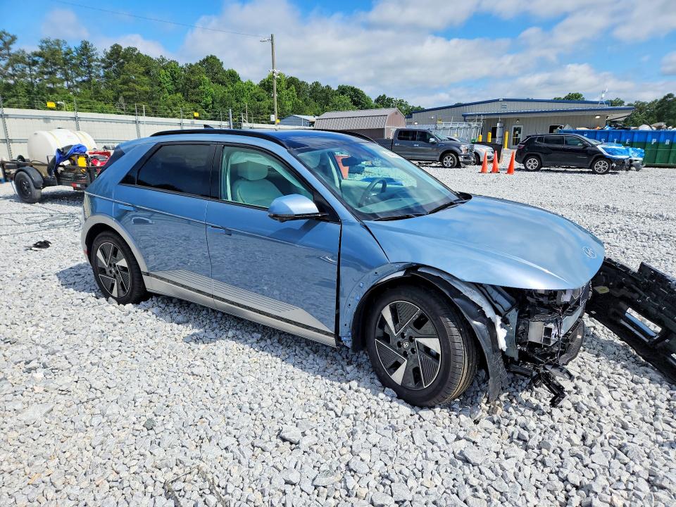 2025 Hyundai Ioniq 5 VIN 7YAKR4DA4SY035663 COPART salvage auction — FRONT END, GA - CERT OF TITLE-SALVAGE, sold $15,200 on 2026-09-01 (photo 4)