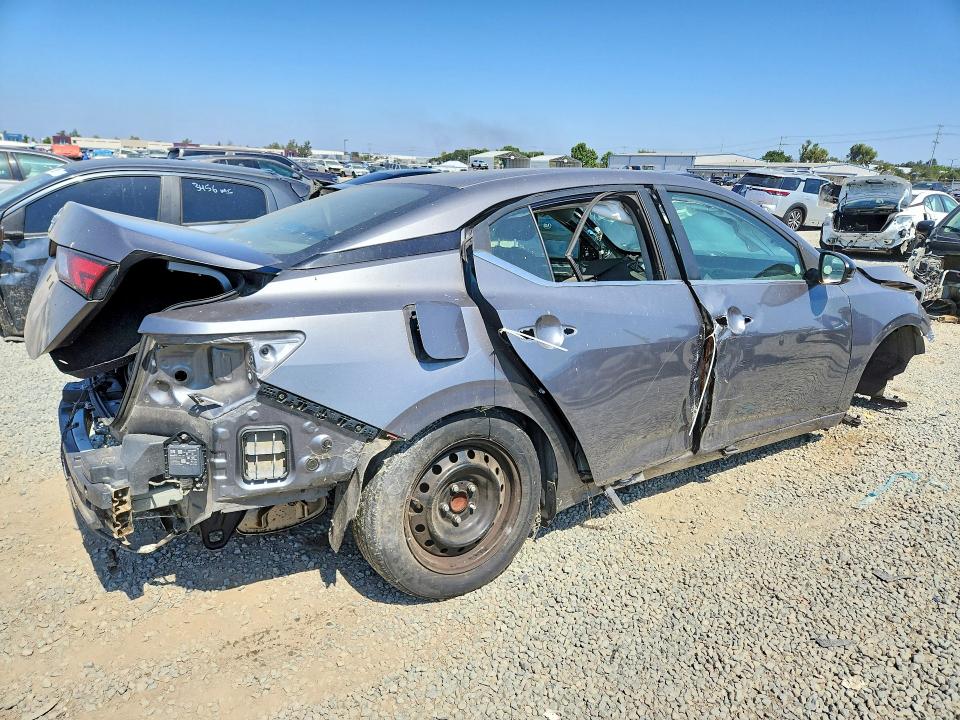 2022 Nissan Sentra VIN 3N1AB8BV9NY276828 COPART salvage auction — ALL OVER, Ca - Dis/Dlr/Exp Clean W/Salv Hist (P), sold $175 on 2026-07-02 (photo 3)