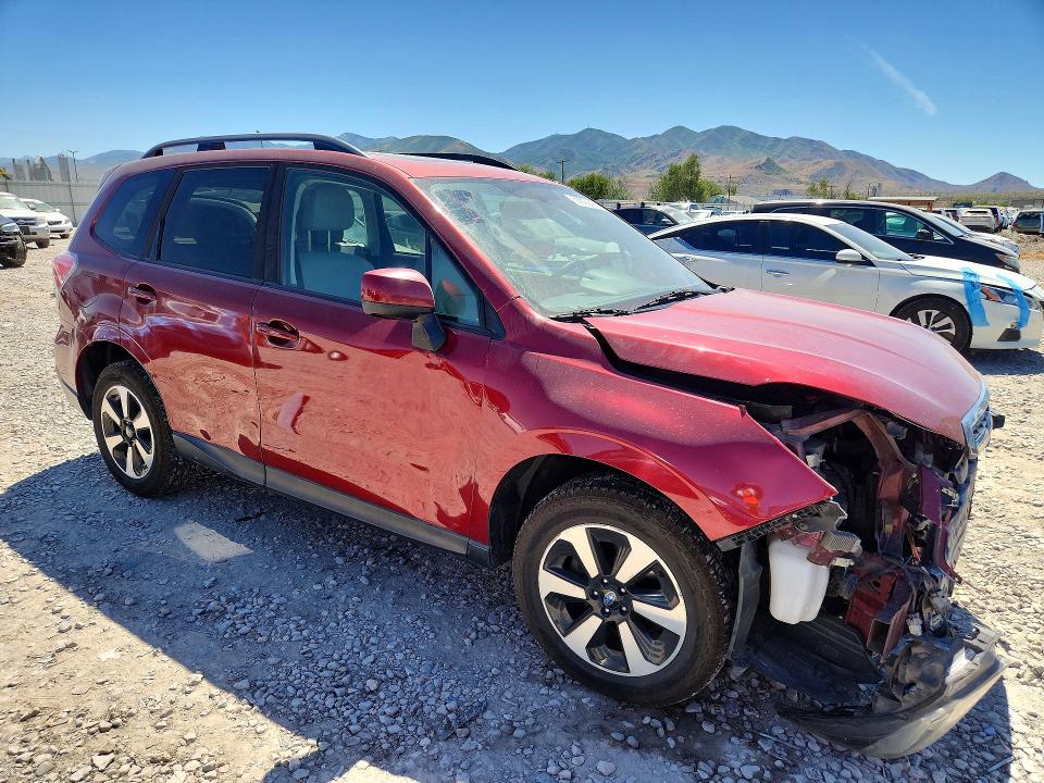 2017 Subaru VIN JF2SJAEC2HH441965 COPART salvage auction — FRONT END, Ut - Salvage Certificate, sold $500 on 2026-07-10 (photo 4)