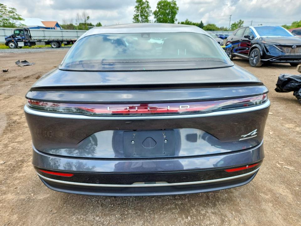 2023 Lucid VIN 50EA1GBAXPA002595 COPART salvage auction — HAIL, Oh - Cert Of Title-Salvage, sold $20,600 on 2026-07-02 (photo 6)