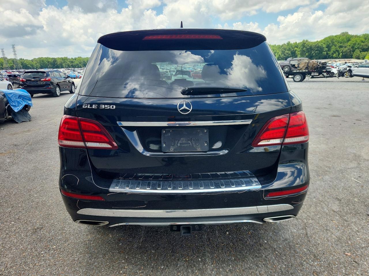 2017 Mercedes-Benz GLE-Class VIN 4JGDA5JB5HA851742 COPART salvage auction — Normal Wear, TN - SALVAGE CERTIFICATE, sold $9,600 on 2026-07-09 (photo 6)
