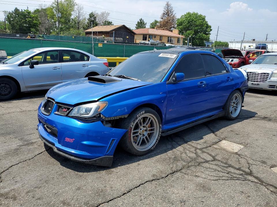 2006 Subaru Wrx VIN JF1GD70616L517689 COPART salvage auction — HAIL, CO - PUBLIC - SALVAGE TITLE, sold $7,700 on 2026-07-23 (photo 1)