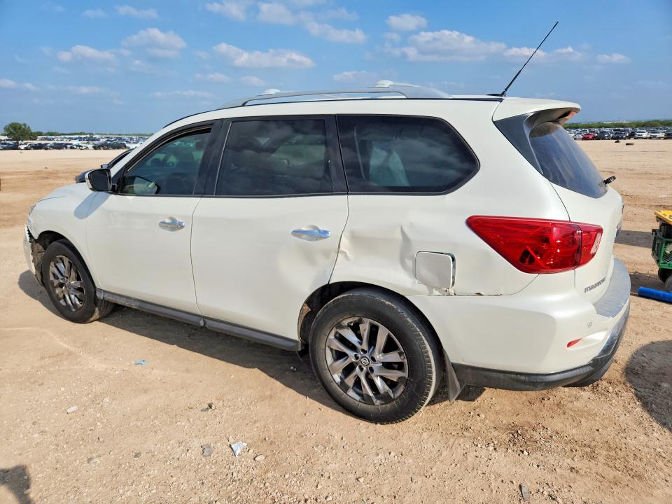 2018 Nissan Pathfinder VIN 5N1DR2MN6JC606438 COPART salvage auction — FRONT END, Tx - Certificate Of Title, sold $2,200 on 2026-07-09 (photo 2)