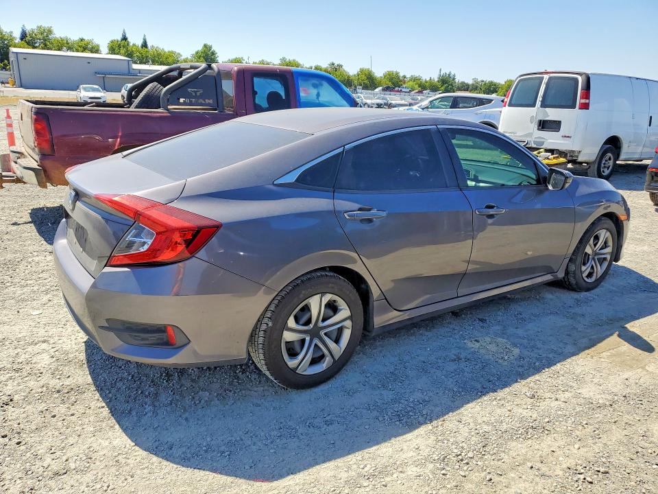 2016 Honda Civic VIN 19XFC2F50GE211085 COPART salvage auction — SIDE, Ca - Salvage Certificate, sold $3,900 on 2026-07-02 (photo 3)