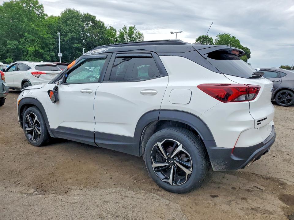 2021 Chevrolet Trailblazer VIN KL79MUSL8MB002841 COPART salvage auction — ROLLOVER, In - Certificate Of Title, sold $4,700 on 2026-07-30 (photo 2)