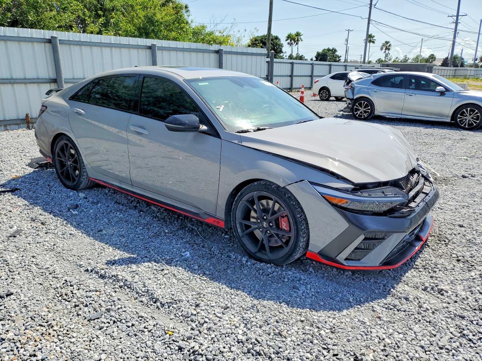 2026 Hyundai Elantra VIN KMHLW4DK1TU037906 COPART salvage auction — FRONT END, Fl - Cert Of Title Slvg Rebuildable, sold $9,200 on 2026-07-21 (photo 4)