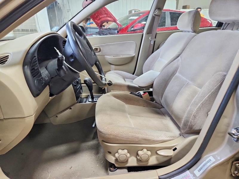 2003 Kia Spectra VIN KNAFB121835245231 COPART salvage auction — FRONT END, IL - SALVAGE CERTIFICATE, sold $275 on 2026-07-28 (photo 7)