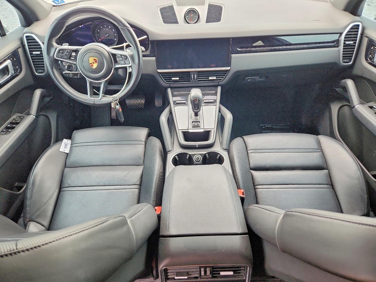 2021 Porsche Cayenne VIN WP1AA2AY8MDA07695 COPART salvage auction — Rear End, GA - CERT OF TITLE-SALVAGE, sold $25,500 on 2026-08-11 (photo 8)