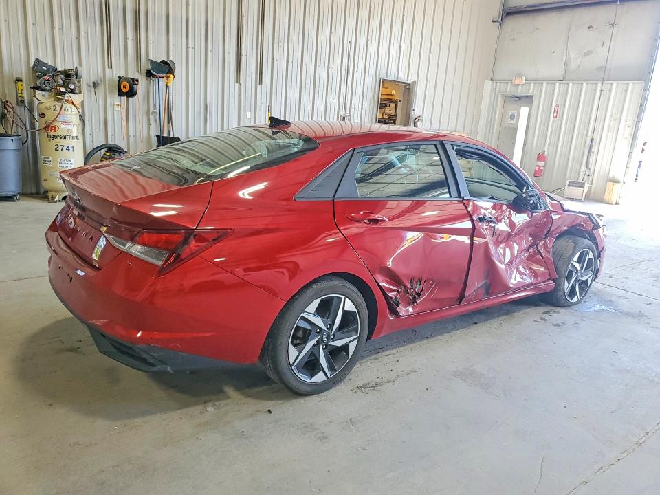 2023 Hyundai Elantra VIN KMHLS4AG9PU459889 COPART salvage auction — SIDE, Ny - Mv-907A Salvage Certificate, sold $3,600 on 2026-07-06 (photo 3)