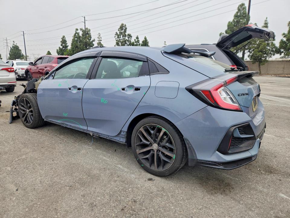 2020 Honda Civic VIN SHHFK7H92LU412232 COPART salvage auction — FRONT END, Ca - Salvage Certificate, sold $4,150 on 2026-07-28 (photo 2)