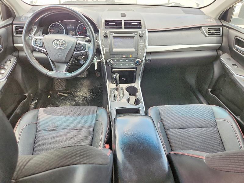 2017 Toyota Camry VIN 4T1BF1FK2HU708739 COPART salvage auction — REAR END, Tx - Salvage Vehicle Title, sold $6,300 on 2026-07-09 (photo 8)