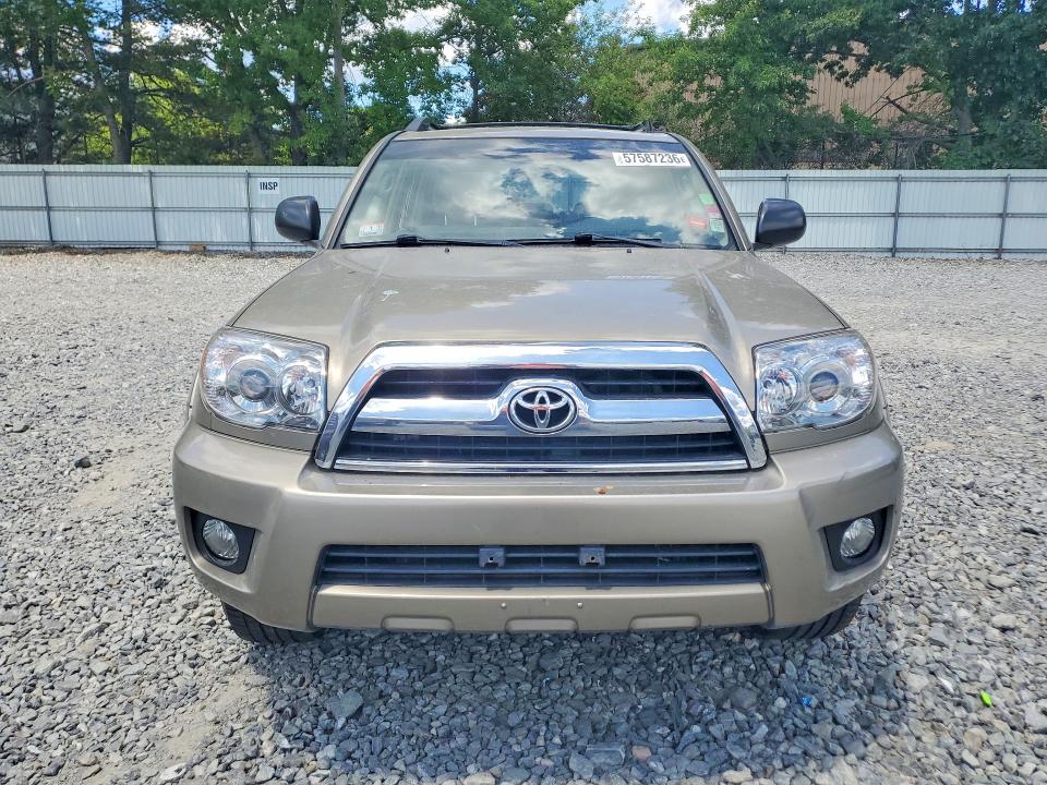 2007 Toyota 4runner VIN JTEZU14R278074960 COPART salvage auction — BURN, MA - CERT OF TITLE-RECONSTRCTD COLL, sold $2,000 on 2026-07-23 (photo 5)