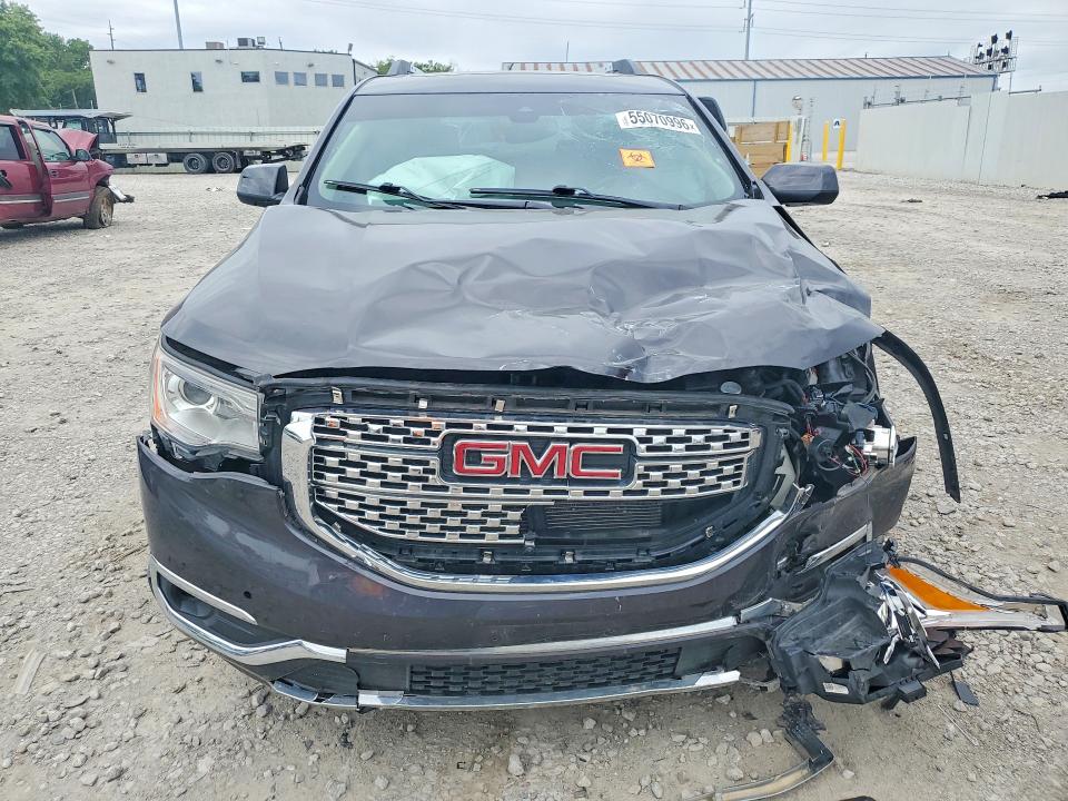 2018 Gmc Acadia VIN 1GKKNXLS2JZ181684 COPART salvage auction — FRONT END, OH - CERT OF TITLE-SALVAGE, sold $675 on 2026-07-02 (photo 5)