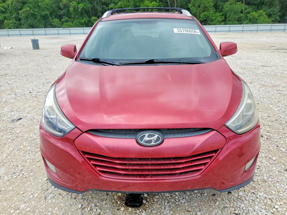 2015 Hyundai Tucson VIN KM8JU3AG2FU100572 COPART salvage auction — REAR END, Tx - Certificate Of Title, sold $150 on 2026-07-24 (photo 5)