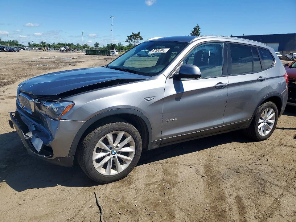 2015 BMW VIN 5UXWX9C59F0D46608 COPART salvage auction — FRONT END, Mi - Certificate Of Title, sold $1,250 on 2026-07-07 (photo 1)