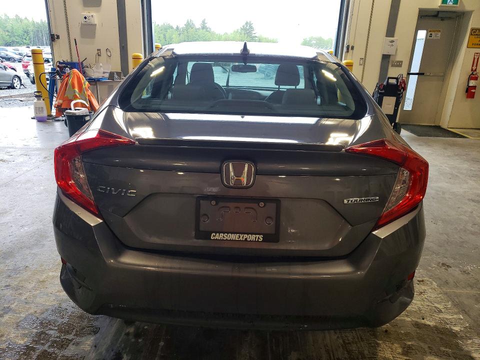 2018 Honda Civic VIN 2HGFC1F92JH107725 COPART salvage auction — FRONT END, Ns - Salvage Title, sold $5,700 on 2026-07-09 (photo 6)