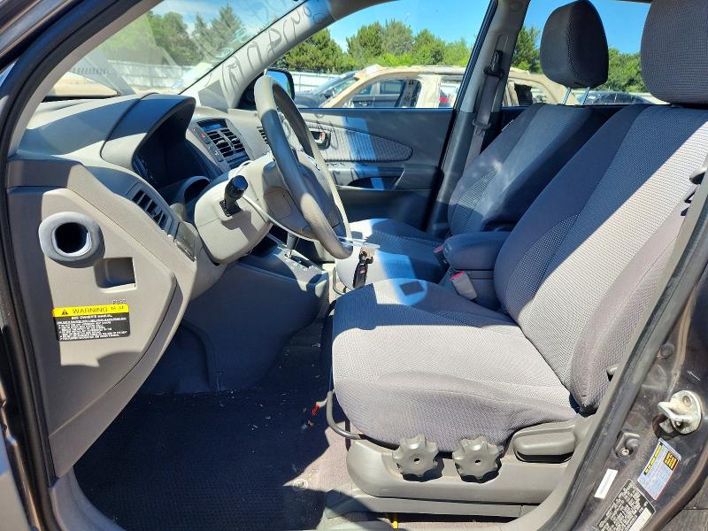 2008 Hyundai Tucson VIN KM8JM12B98U858919 COPART salvage auction — FRONT END, IL - SALVAGE CERTIFICATE, sold $875 on 2026-07-28 (photo 7)