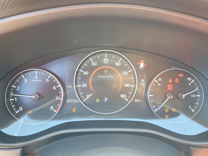 2025 Mazda VIN 7MMVABDM9SN364337 COPART salvage auction — SIDE, Salvage Title, sold $4,900 on 2026-07-24 (photo 9)