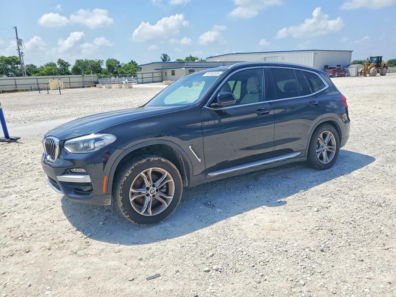 2021 BMW X3 VIN 5UXTY3C07M9H38092 COPART salvage auction — Side, TX - CERTIFICATE OF TITLE, sold $6,800 on 2026-07-02 (photo 1)