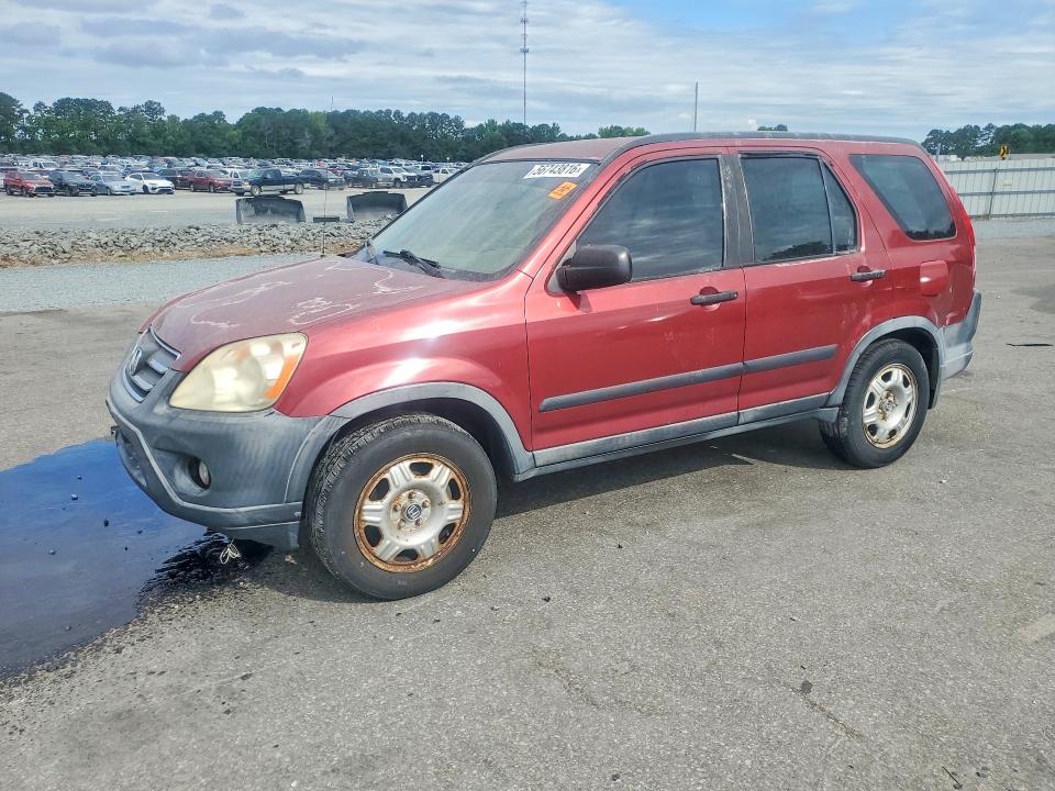 2005 Honda Cr-v VIN JHLRD78565C055694 COPART salvage auction — UNDERCARRIAGE, Ct - Dealer Only Clean Title, sold $550 on 2026-07-02 (photo 1)