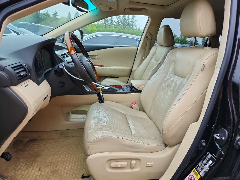 2010 Lexus Rx 450h VIN JTJBC1BA9A2020911 COPART salvage auction — FRONT END, On - Permit No Brand - Unfit, sold $3,600 on 2026-07-07 (photo 7)
