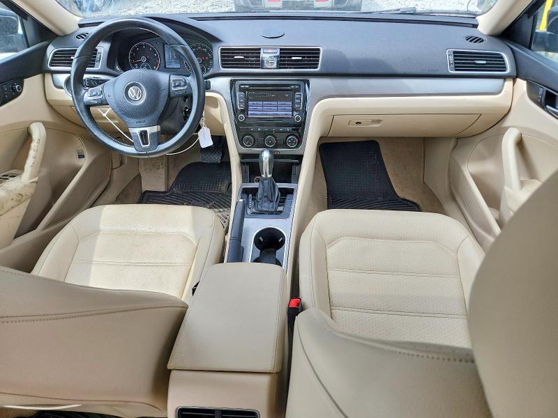 2014 Volkswagen Passat VIN 1VWBS7A34EC033185 COPART salvage auction — FRONT END, Mi - Certificate Of Title, sold $850 on 2026-07-23 (photo 8)