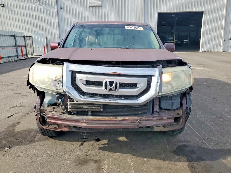 2010 Honda Pilot VIN 5FNYF4H60AB007843 COPART salvage auction — FRONT END, Fl - Cert Of Title Slvg Rebuildable, sold $950 on 2026-07-06 (photo 5)