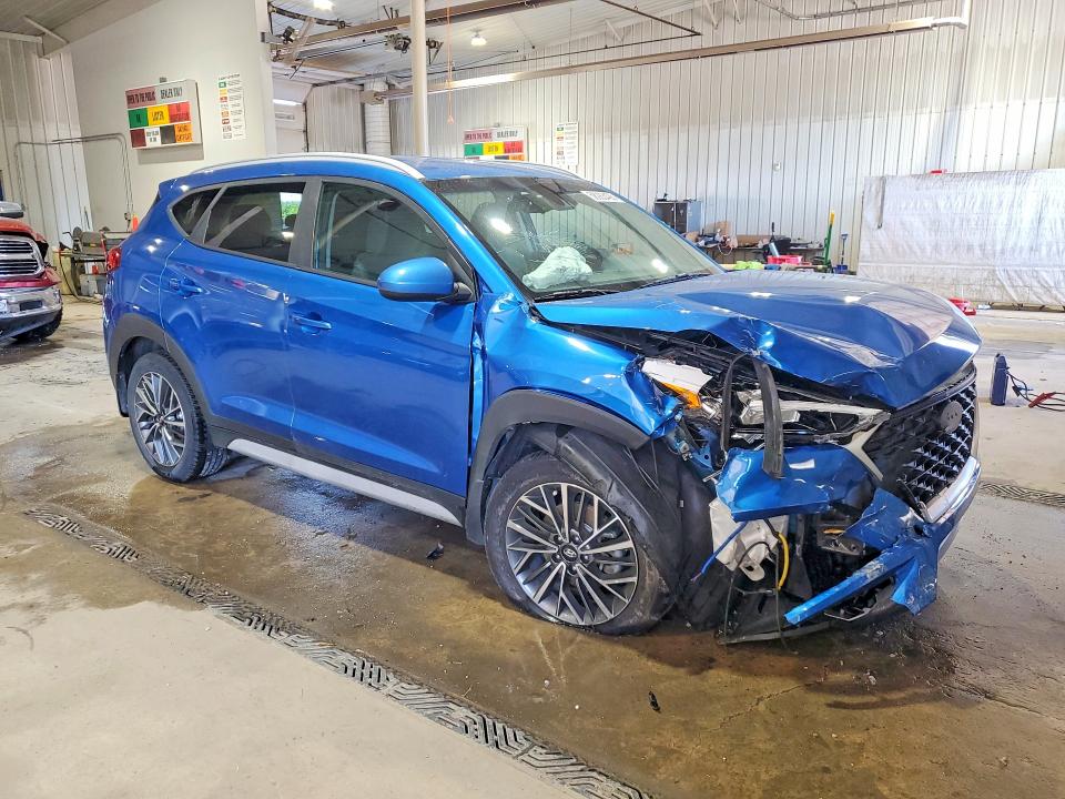 2019 Hyundai Tucson VIN KM8J3CAL4KU993435 COPART salvage auction — FRONT END, Pa - Certificate Of Salvage, sold $3,450 on 2026-07-16 (photo 4)