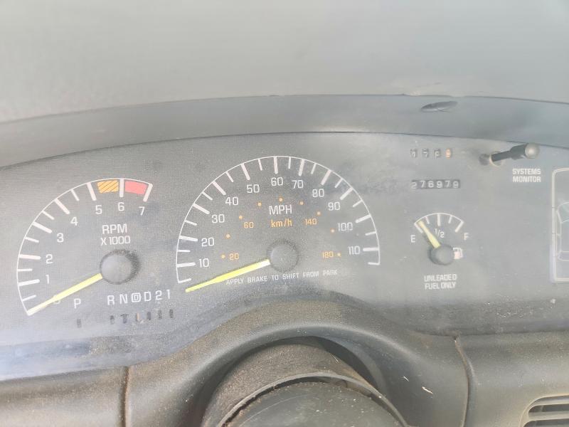1997 Pontiac Bonneville VIN 1G2HX52K4VH253197 COPART salvage auction — REAR END, Ms - Cert Of Title-Salvaged, sold $150 on 2026-07-22 (photo 9)