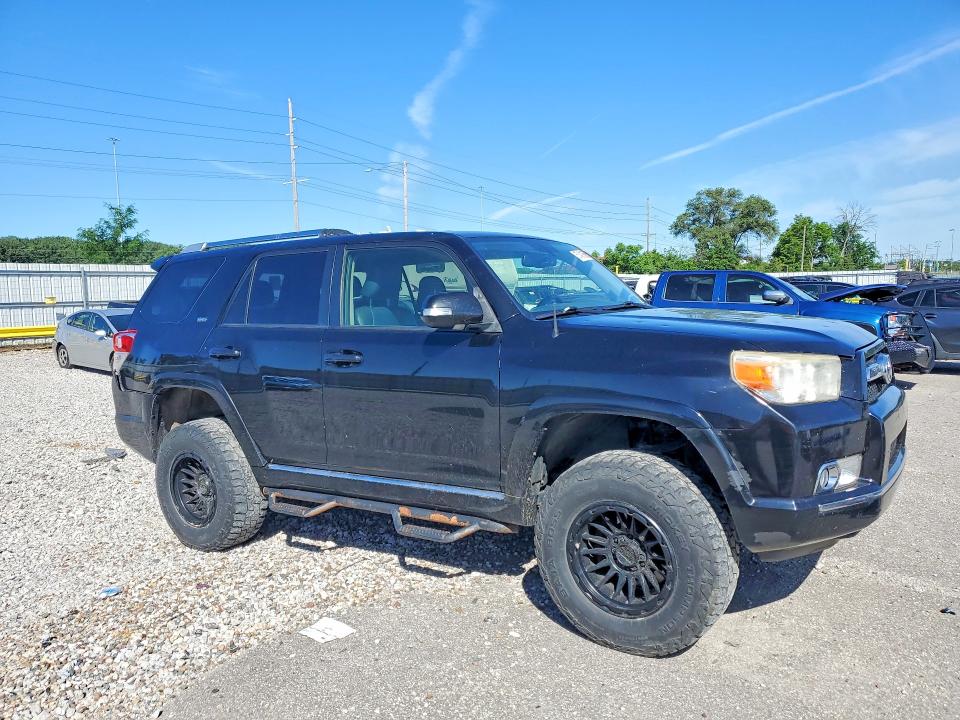 2012 Toyota 4runner VIN JTEBU5JR8C5094655 COPART salvage auction — HAIL, Ia - Cert Of Title-Salvage Title, sold $8,200 on 2026-07-31 (photo 4)