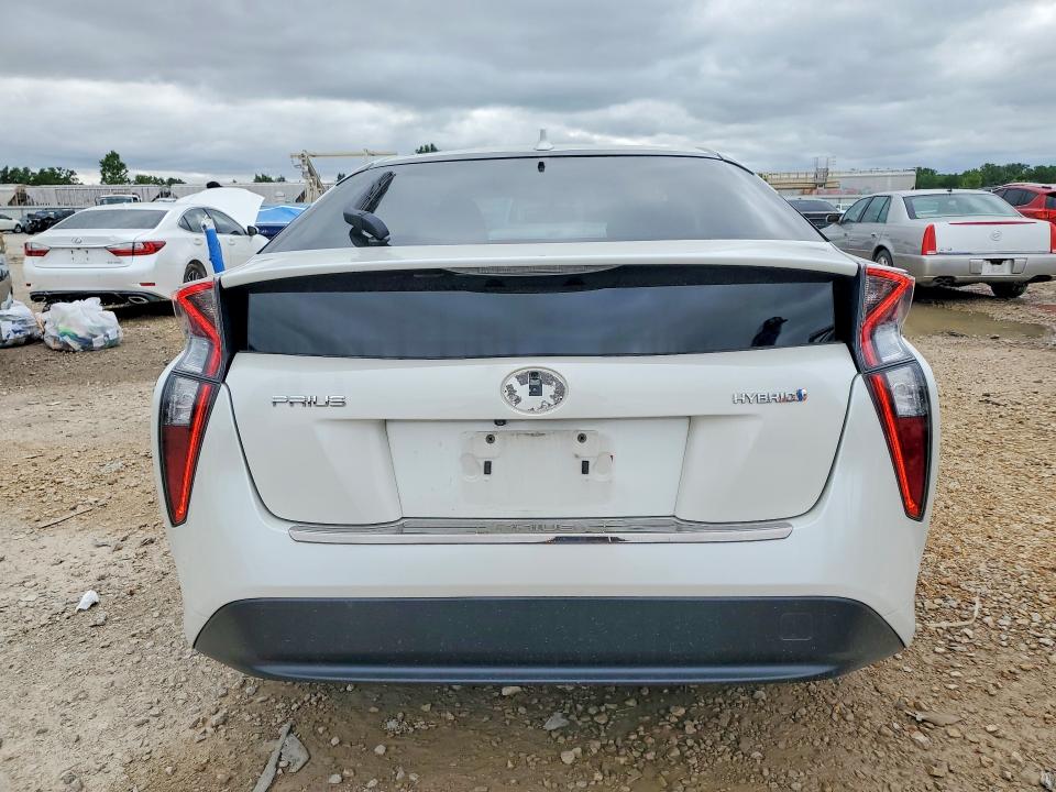 2016 Toyota Prius VIN JTDKARFU0G3511561 COPART salvage auction — FRONT END, KS - CERT OF TITLE-SALVAGE, sold $250 on 2026-07-23 (photo 6)