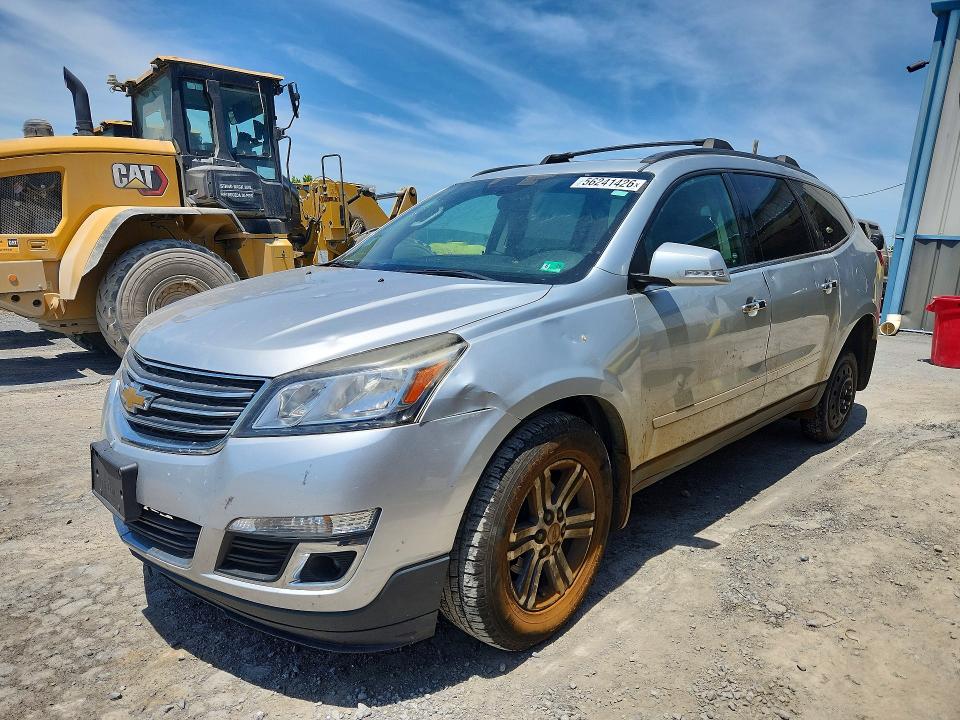 2015 Chevrolet Traverse VIN 1GNKRHKD0FJ360229 COPART salvage auction — FRONT END, Va - Certificate Of Title, sold $650 on 2026-07-02 (photo 1)