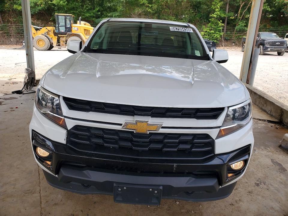 2022 Chevrolet Colorado VIN 1GCGTCEN1N1110553 COPART salvage auction — FRONT END, Al - Certificate Of Title, sold $8,500 on 2026-07-02 (photo 5)