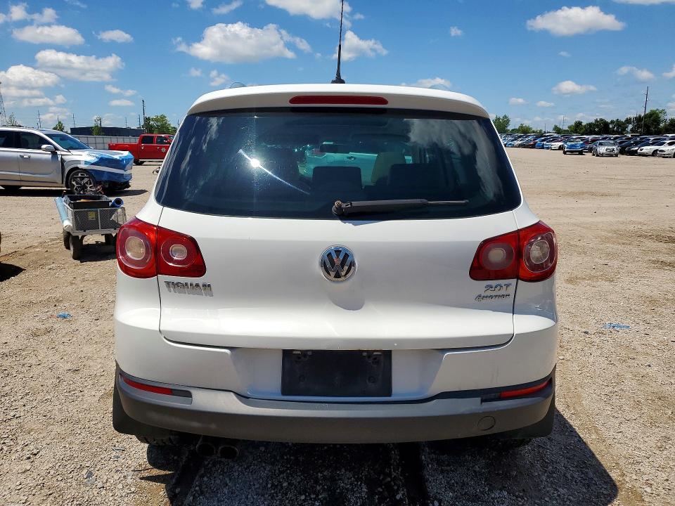 2010 Volkswagen Tiguan VIN WVGBV7AX9AW529004 COPART salvage auction — FRONT END, Ia - Cert Of Title-Salvage Title, sold $80 on 2026-08-19 (photo 6)