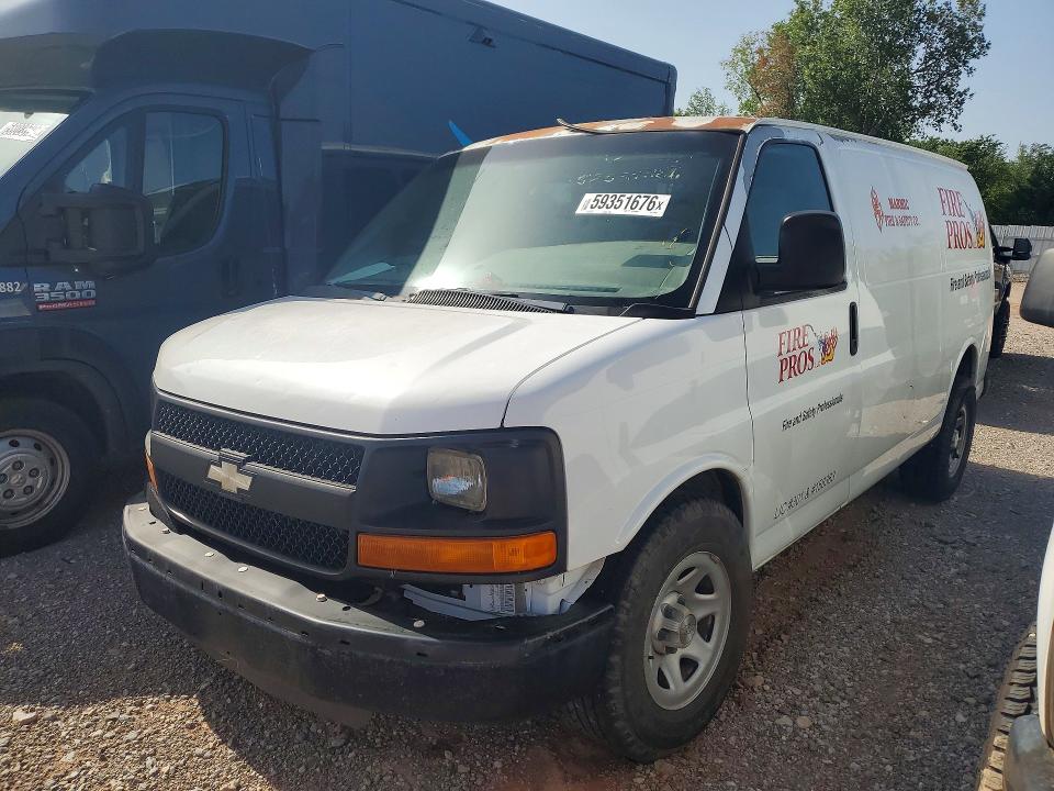 2009 Chevrolet Express 1500 VIN 1GCFG15X991134367 COPART salvage auction — MECHANICAL, Ok - Certificate Of Title, sold $1,950 on 2026-07-09 (photo 1)