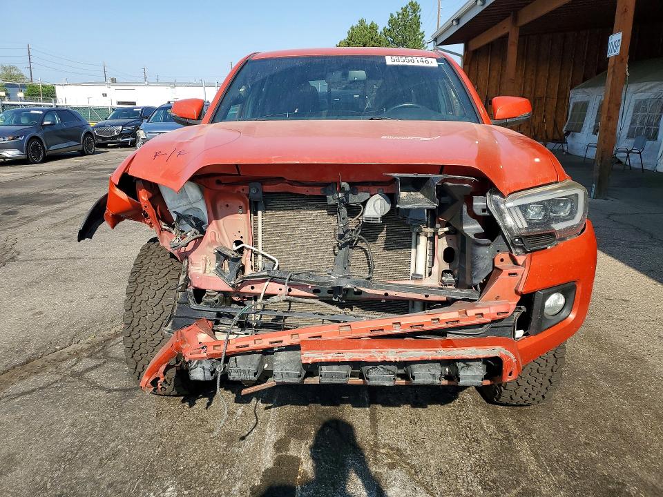 2016 Toyota VIN 5TFCZ5AN9GX044879 COPART salvage auction — FRONT END, Tx - Salvage Vehicle Title, sold $300 on 2026-07-30 (photo 5)
