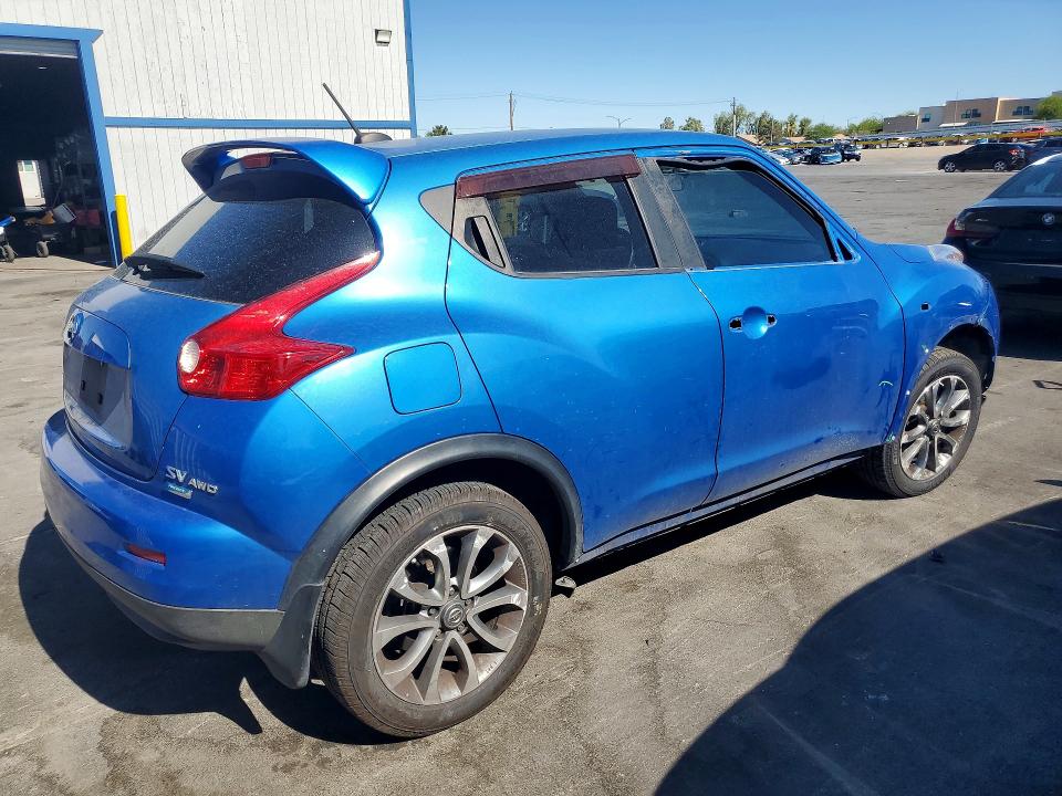 2012 Nissan Juke VIN JN8AF5MV2CT113008 COPART salvage auction — FRONT END, Nv - Salvage Title, sold $1,450 on 2026-07-20 (photo 3)