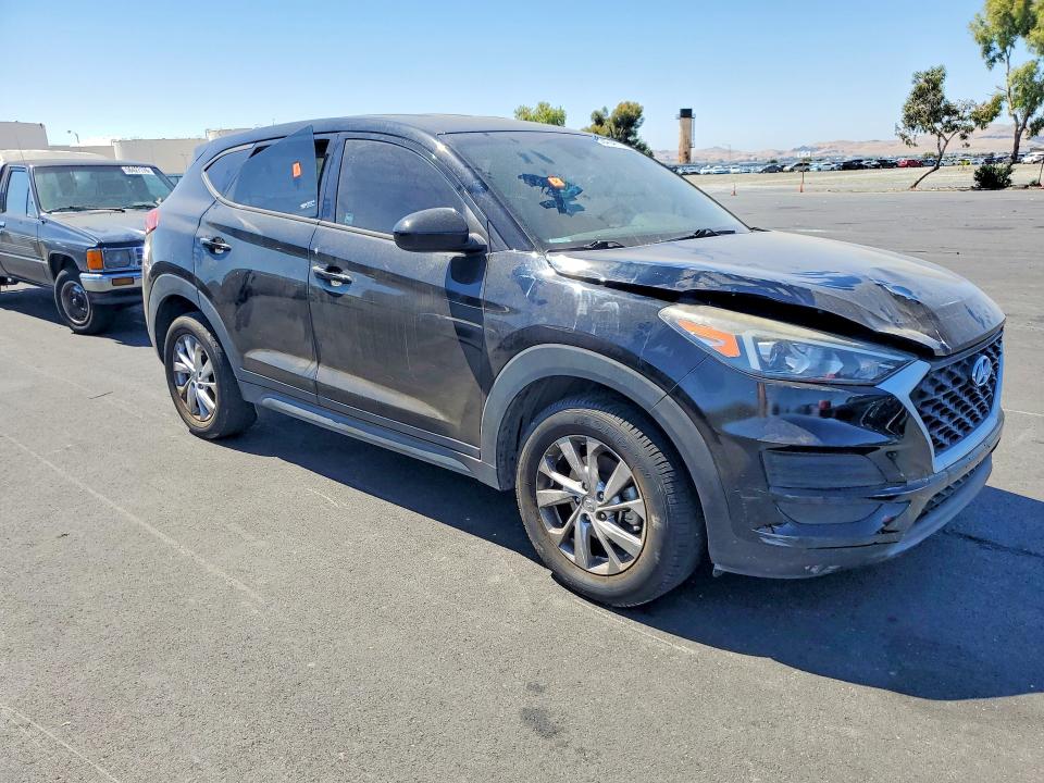 2019 Hyundai VIN KM8J23A45KU938164 COPART salvage auction — FRONT END, Ca - Salvage Certificate, sold $3,200 on 2026-07-15 (photo 4)