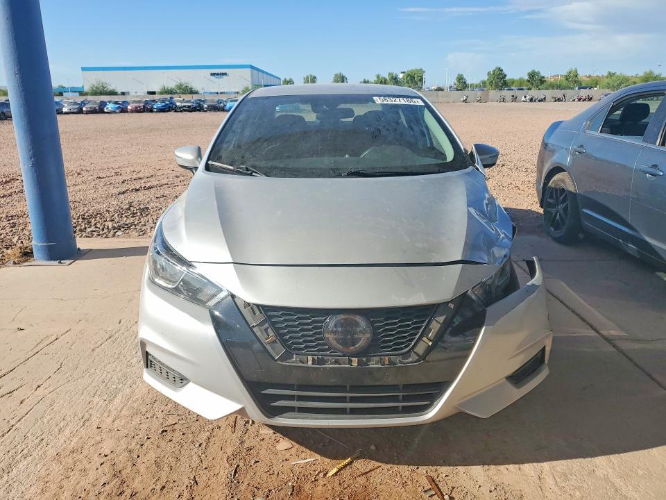 2020 Nissan Versa VIN 3N1CN8EV7LL841406 COPART salvage auction — FRONT END, Az - Cert Of Title - Salvage, sold $3,250 on 2026-07-09 (photo 5)