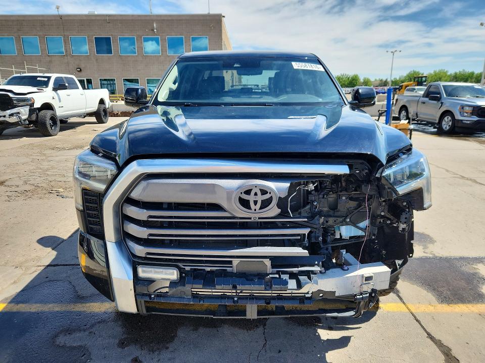 2024 Toyota Tundra VIN 5TFJA5DBXRX138577 COPART salvage auction — FRONT END, Co - Salvage Title, sold $29,000 on 2026-07-13 (photo 5)